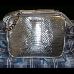 Victoria’s Secret Silver Snake Skin Purse
